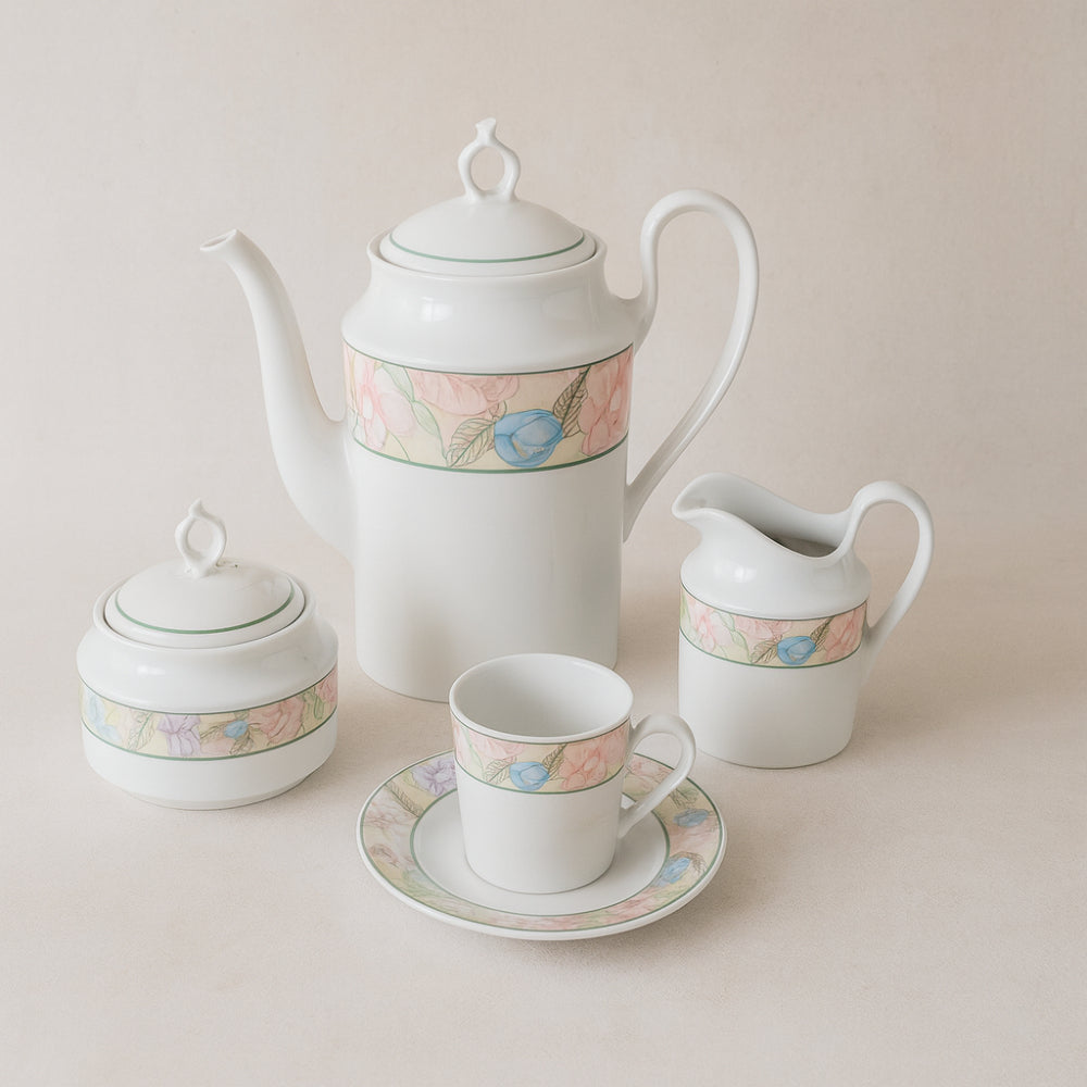 Servizio tazze caffè Bavaria 13 pezzi in porcellana