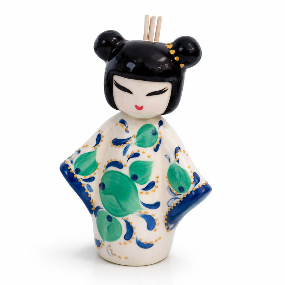 Sharon Diffusore d'Ambiente Kokeshi Porcellana H15x10 cm gg70