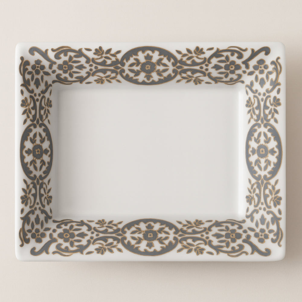 Svuotatasche Egon Von Fürstenberg in porcellana decorata 20x16 cm