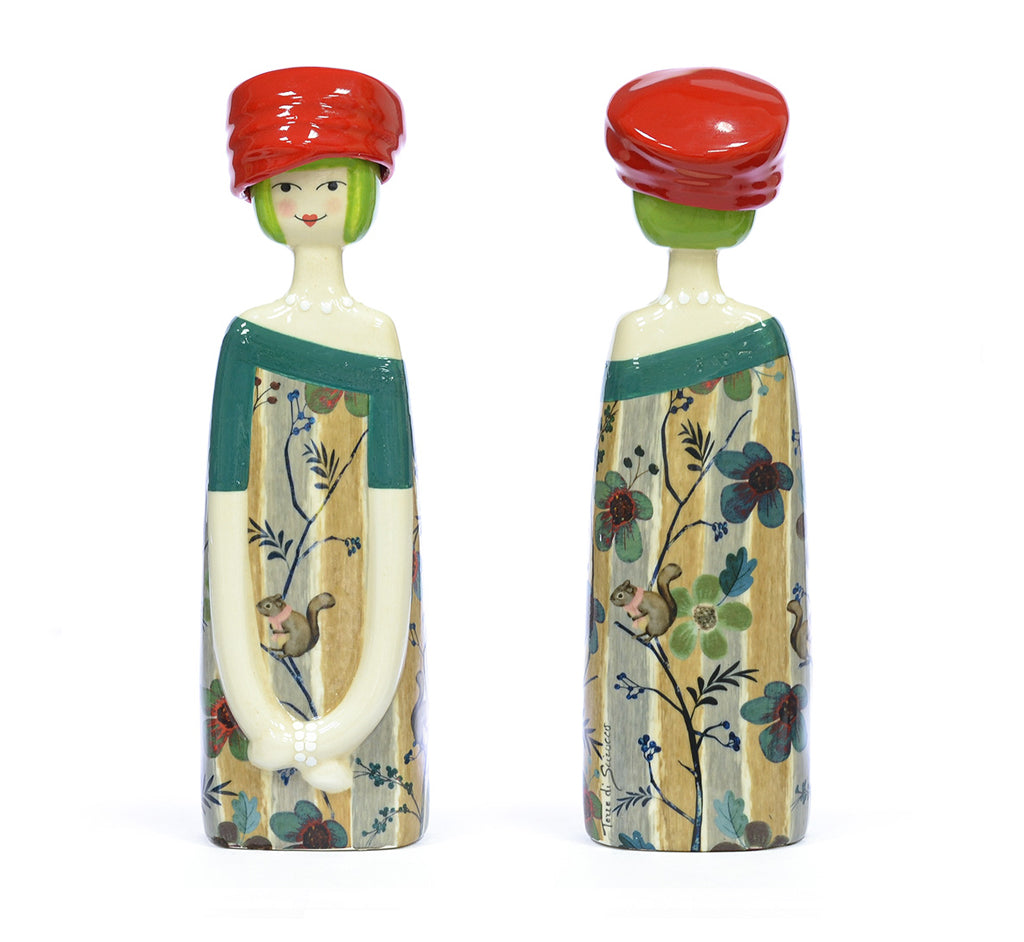 Terre di Scirocco Comare Friends New Anni 70 4 stagioni h 28-30 cm