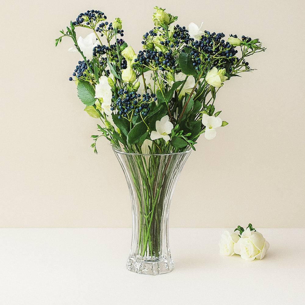 Vaso Nachtmann Saphir cristallo 30 cm vista frontale