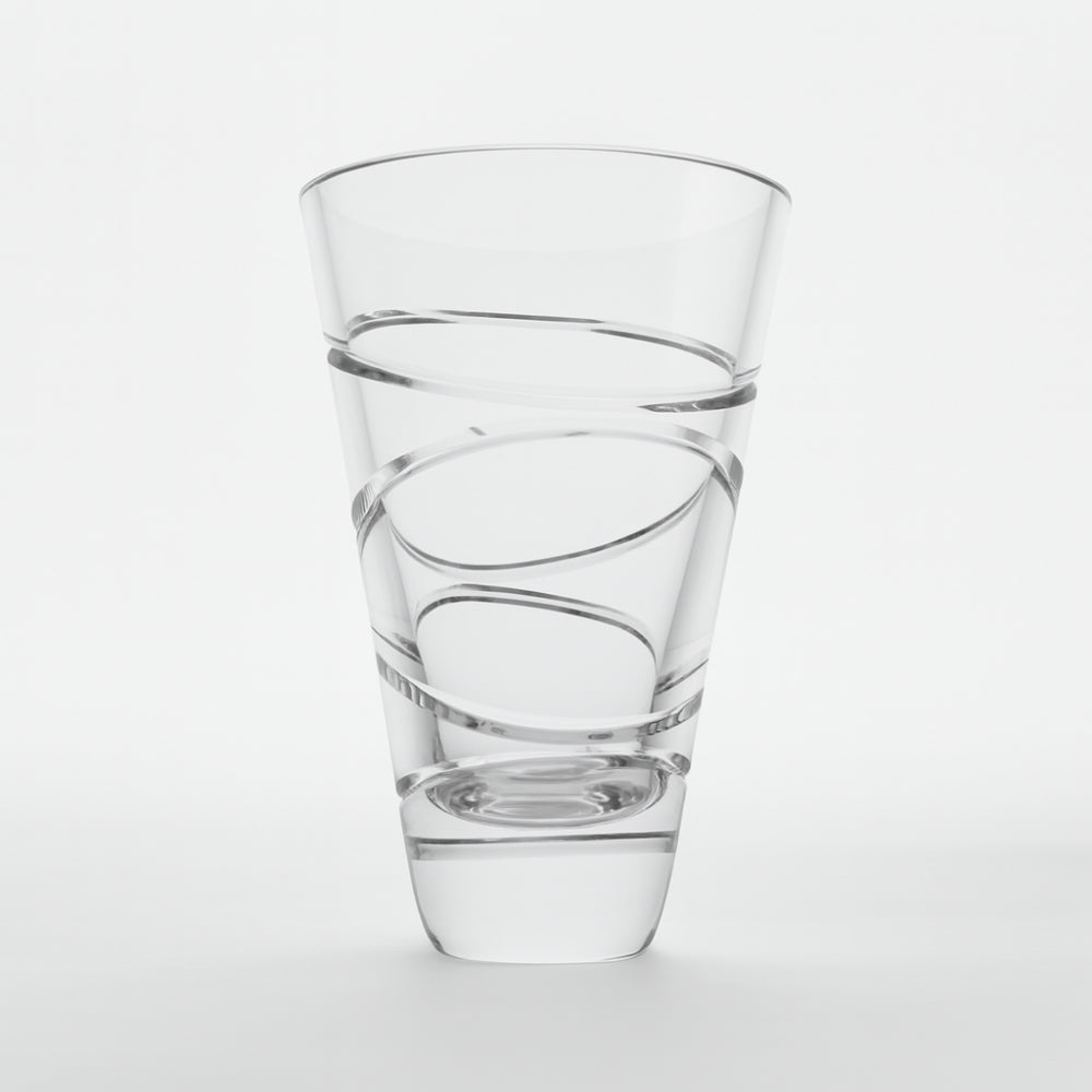 Vaso Waterford Jasper Conran in cristallo trasparente H 25 cm