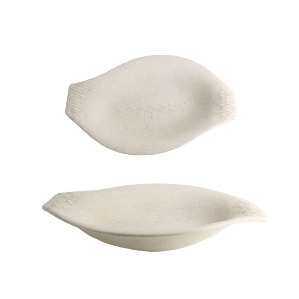Wald Vuotatasche Ciotola Ovale In Ceramica Kergres 23x14xh.4,5