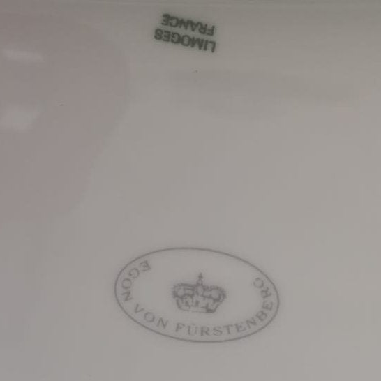 Egon Von Fürstenberg Pocket tray Limoges porcelain 20x16 cm