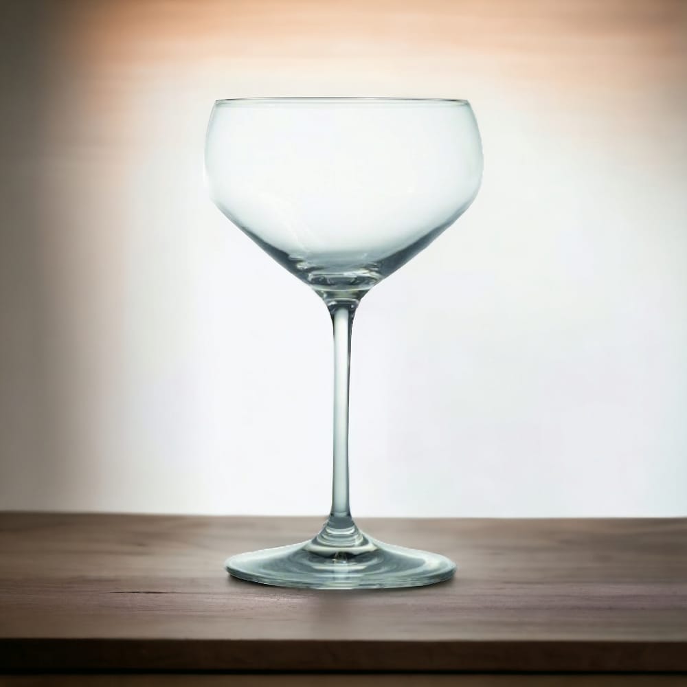 Zafferano - Coppa Cocktail Vetro Perlage Trasparente Set 6 Pezzi