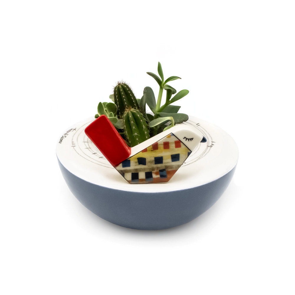 Terre di Scirocco Piazzetta 1 Elemento Rondine Ø21 Cm