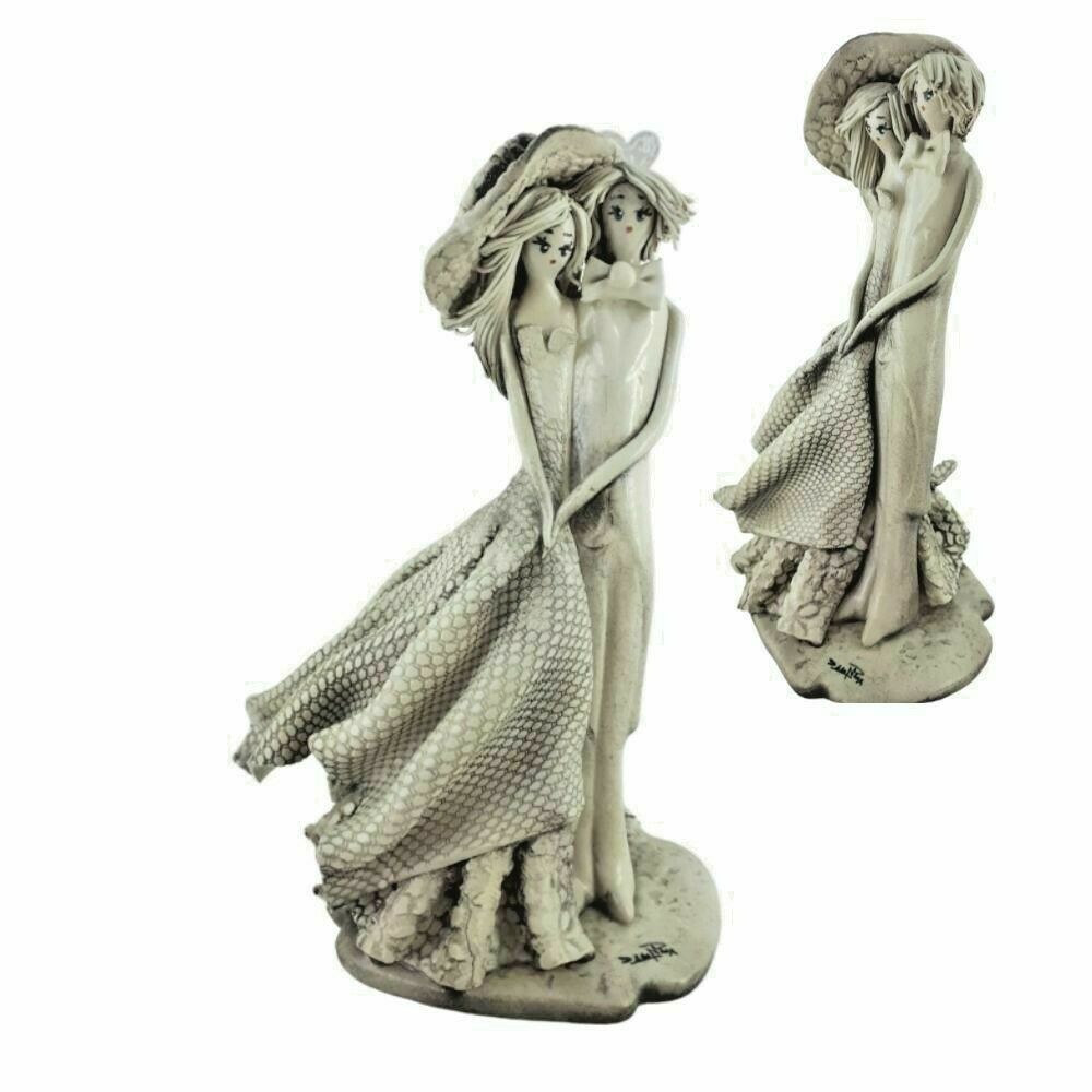 Zampiva Innamorati In Ceramica 10x15cm Made In Italy Coppia