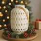 AD Creations Lanterna LED in Ceramica  H.30x20 cm
