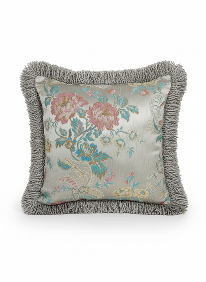 Cuscino Arredo Artigianale 50x50 cm in Tessuto Lampasso | Collezione