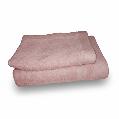 Set Asciugamani e Ospite Koet Tinta Unita - Spugna Idrofila 550 gr/mq