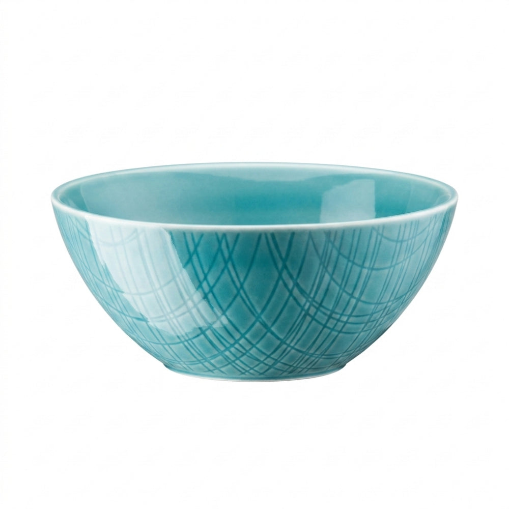 Rosenthal Mesh Aqua Porcelain Cereal Bowl Ø14.4 cm