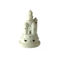 Ad Creation Castello biscuit Bianco con Led Castle Wonder H.16x10 Cm