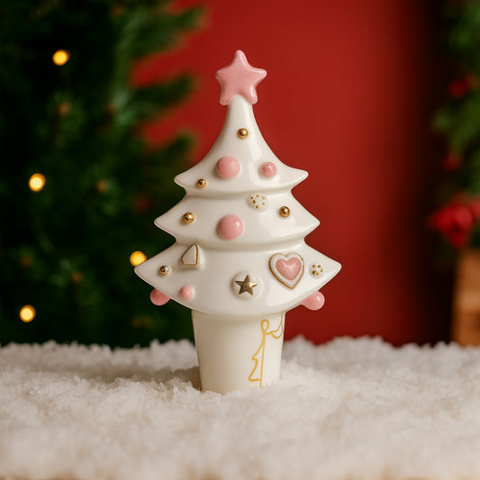 Alberello Natale SER in porcellana Capodimonte H 13 cm – Le Favole Living