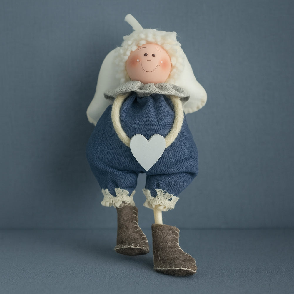 Angelo artigianale in stoffa – collezione Angeli di Dani – Le Favole Living