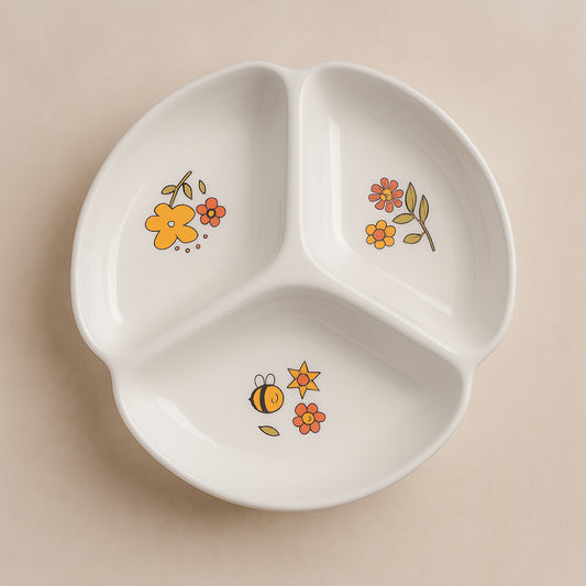 Antipastiera in ceramica Cuorematto MR.BEE Ø22 cm – simpatica e utile – Le Favole


