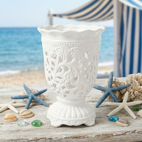 Arte di Nacchi Alzatina Ceramica Decorativa 24x36 cm