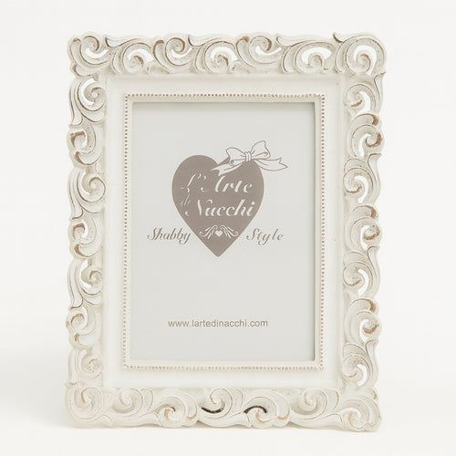 Arte di Nacchi Cornice Portafoto Marmorina 24×19,5 cm