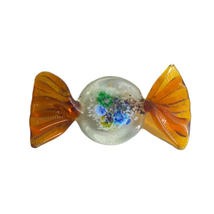 Arthesiana Caramelle in vetro Murano con Murrine 7cm Vari Colori