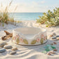 Arthesiana Porta Piatti Ceramica Fiori Decoro Floreale Ø 25 cm