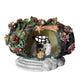 Arthesiana Presepe in Botte Artigianale in Ceramica - (H.13x19x13 cm)