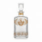 Atelier Sarti Bottiglia Whisky Vetro Decorato da Collezione 24x9 cm