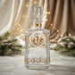 Atelier Sarti Bottiglia Whisky Vetro Decorato da Collezione 24x9 cm