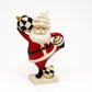 Babbo Natale in ceramica decorata Ilary Queen H 20×13 cm