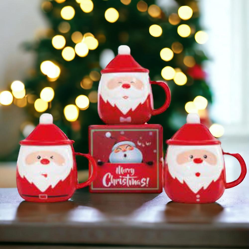 Babbomatto A4052 Mug Ceramica Babbo Natale 3 mod assortiti
