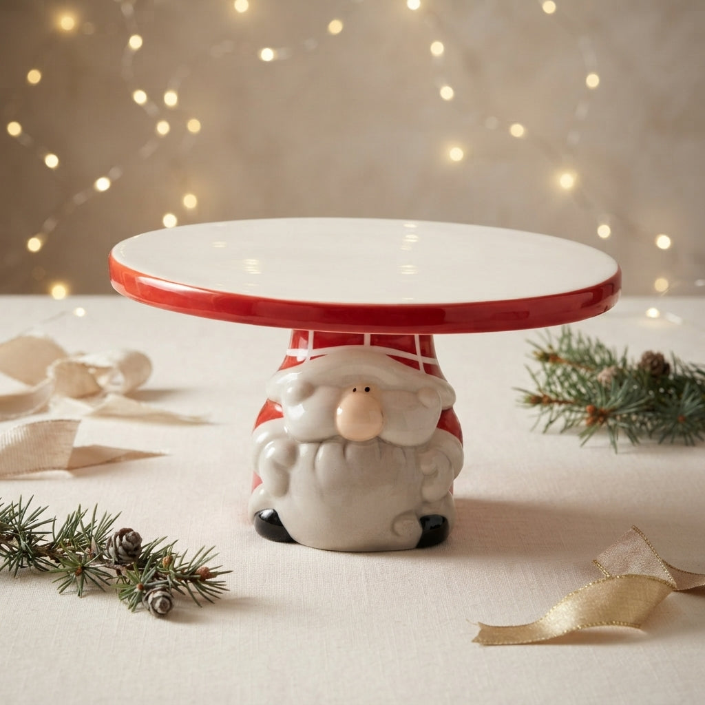 Babbomatto Alzata Panettone Ceramica H 11 x 20.5 cm