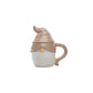 Babbomatto Gnomo Mug 15x12cm in Ceramica con Tappo