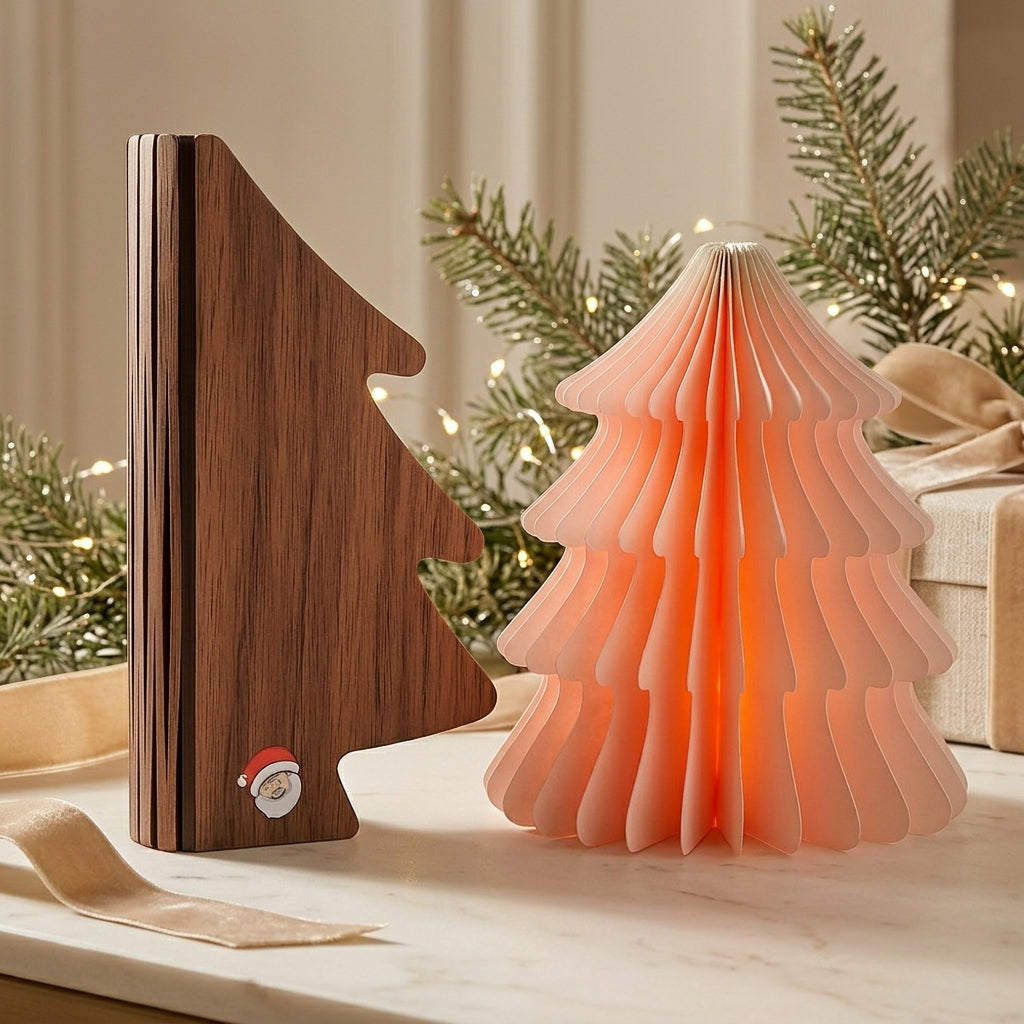 Babbomatto Lampada Albero Sagomato LED 22x11 + 22x19 cm