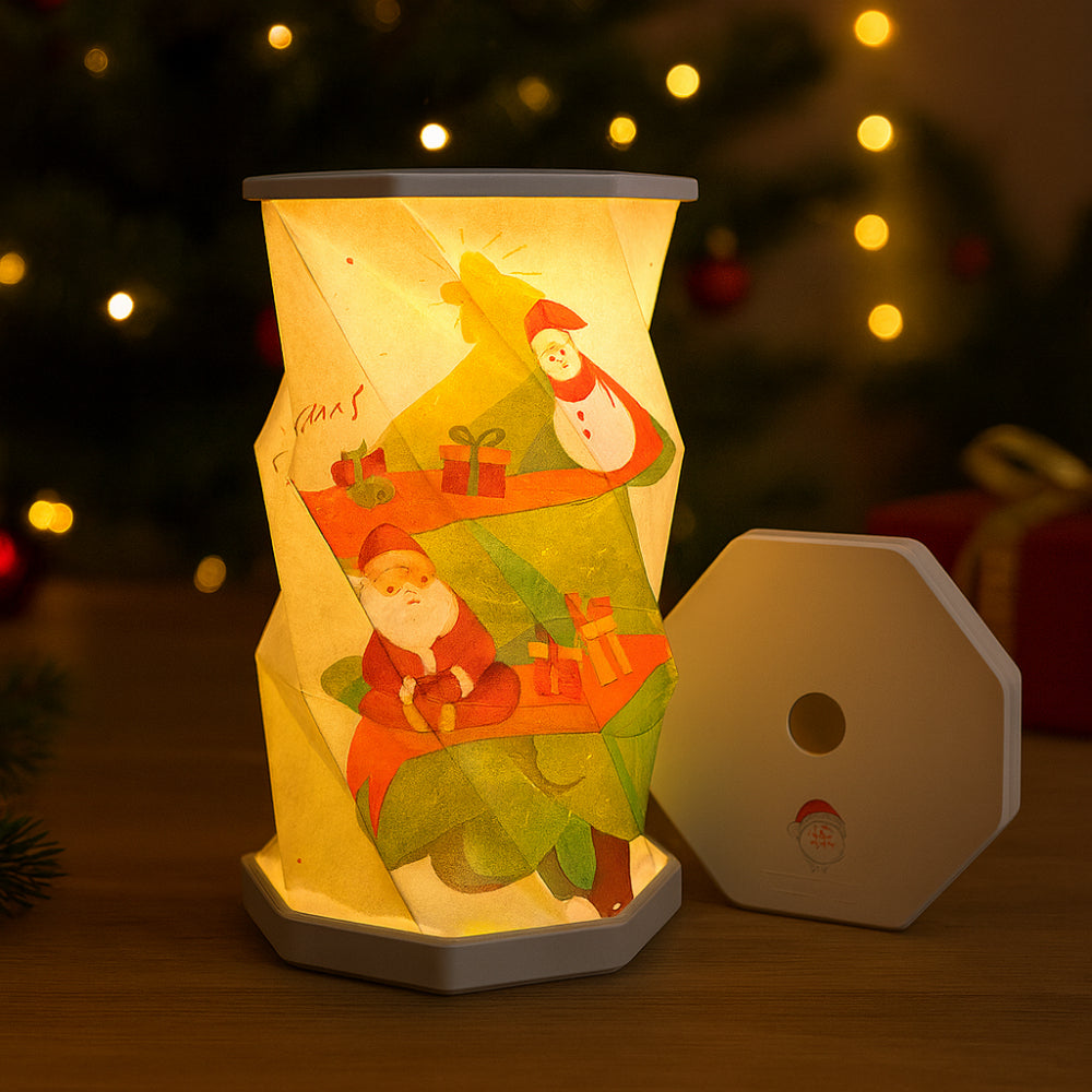 Babbomatto Lampada Fisarmonica Estensibile 12x2 / 12x21,5 cm Claus