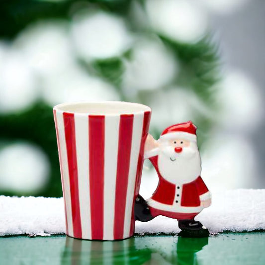Babbomatto Mug Babbo Natale in Ceramica cm 9x10 H