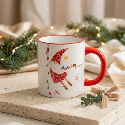 Babbomatto Mug Gnomi Ceramica 10.5x8x13 cm