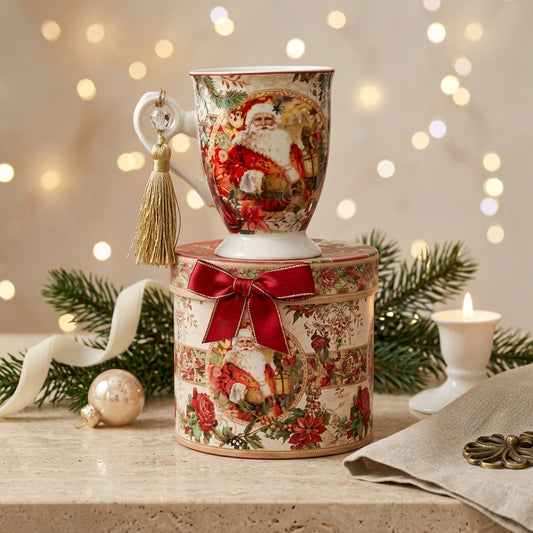 Babbomatto Mug Porcellana Babboclassico 300cc con Scatola Regalo H11 cm