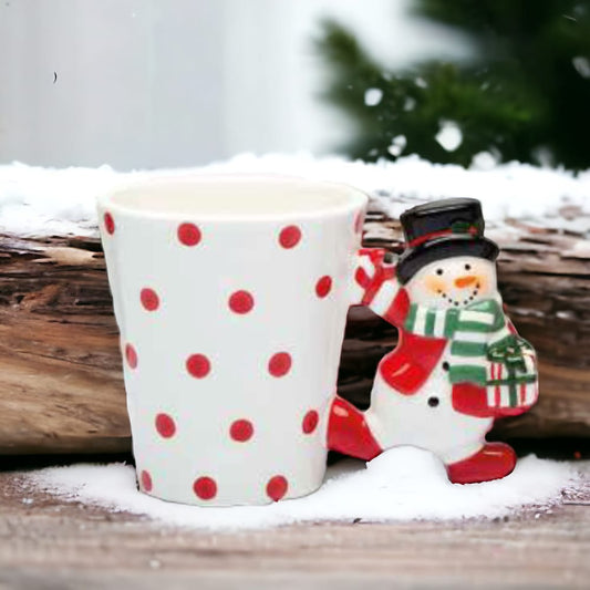 Babbomatto Mug Pupazzo di Neve Snowman cm Ø9x10