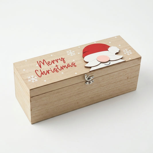 Babbomatto Scatola Bottiglia Vino con Accessori 34x13cm