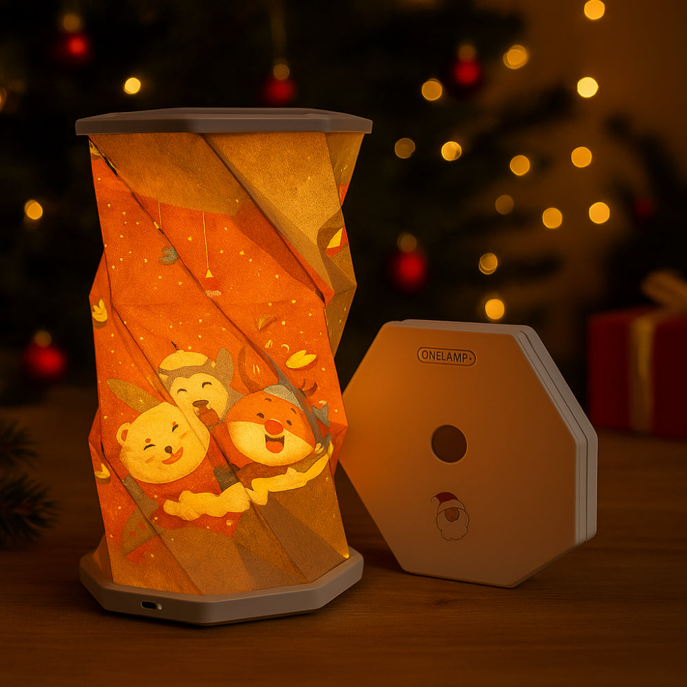 Babbomatto lampada fisarmonica estensibile 12x2 chiusa 12x21,5 aperta