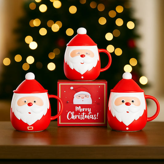 Babbomatto A4052 Mug Ceramica Babbo Natale 3 mod assortiti