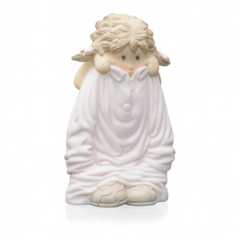 Bimba Ilary Queen in biscuit con pigiamino H 13 cm