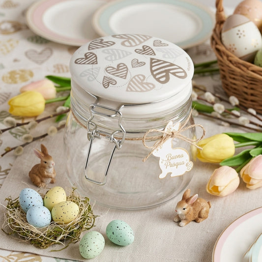 Brandani – Barattolo Batticuore 540g Ermetico in Ceramica – 54348