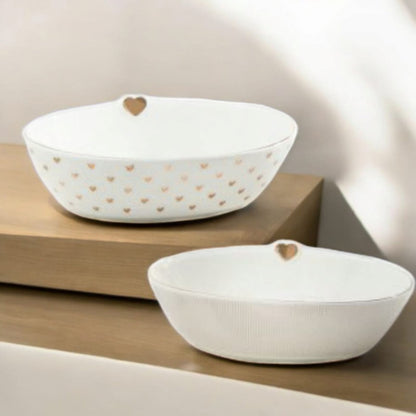 Brandani Linea Amore Mio - Bomboniere in New Bone China con Inserti Oro