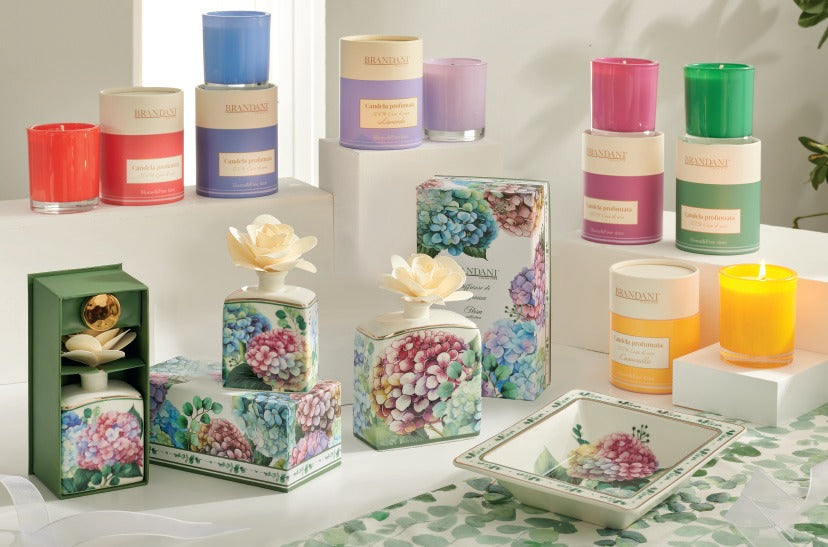 Brandani Linea Flora - Candele Profumate, Diffusori & Vuotatasche