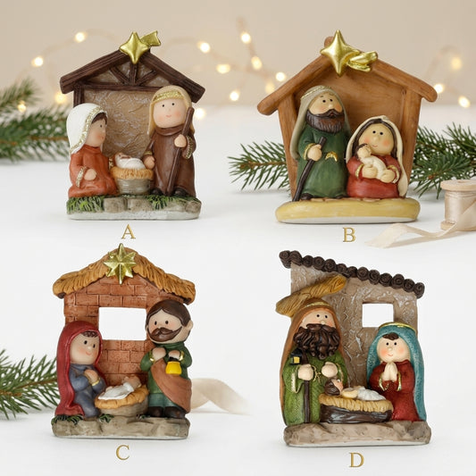 Brandani Natività in Resina con Soggetti Assortiti – Art. 81104