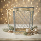 Brandani – Porta Brick Tetrapack Rattan 18x13x9,5 cm – Design Naturale
