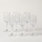 Brandani Set 6 Liquorino Old Fashion Crystal Glass Liquore