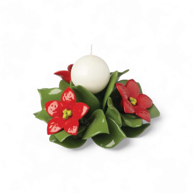 Centro Stella di Natale 16x10 cm GLI ALBERELLI