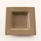 Centro Svuotatasche Zampiva in Ceramica Fango Tortora 20 cm Made in Italy