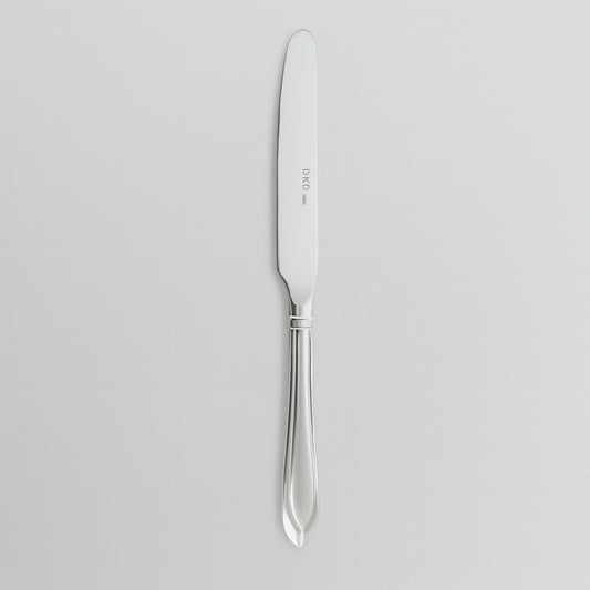 Coltello tavola D&D Asia inox argento H 21 cm Made in Italy