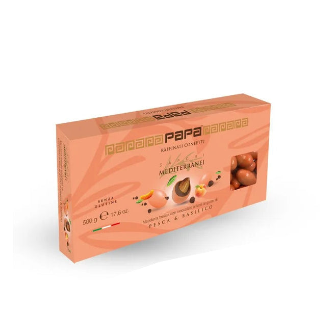 Confetti Papa Sapori Mediterranei pesca e basilico con mandorla tostata 500 g
